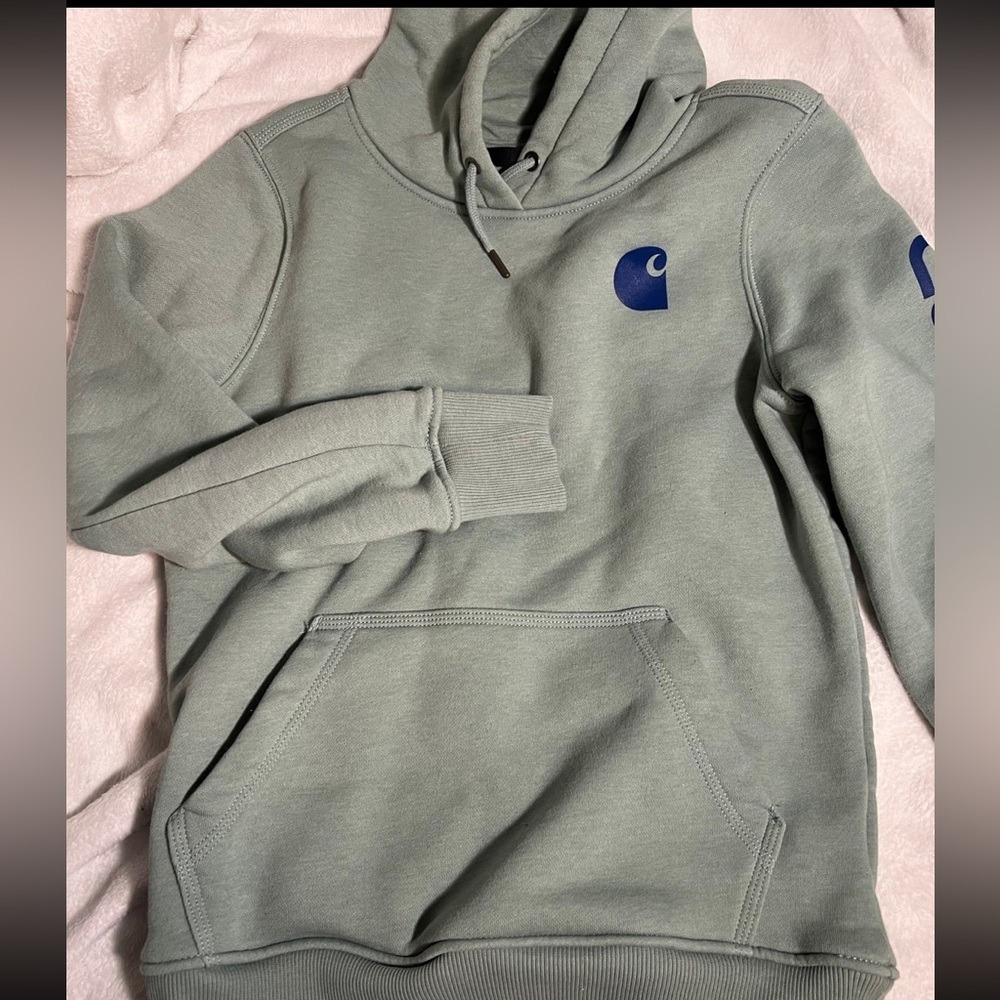 Carhartt womens Green Hoodie